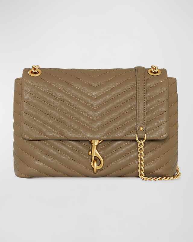 Edie Flap Quilted Leather Shoulder Bag